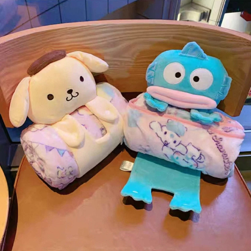 Sanrio Character Plush Blanket Pillow – Portable 2-in-1 Blanket & Pillow Set - Image 2 of 3