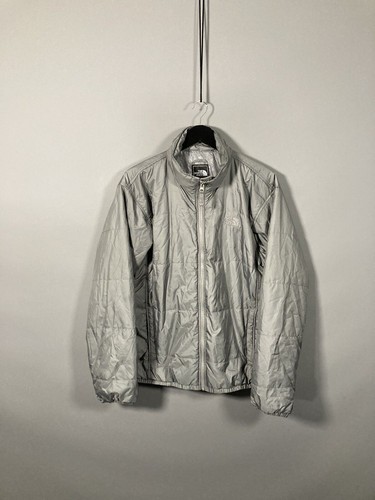 THE NORTH FACE QUILTED Jacket - Size Large - Grey - Great Condition - Men’s