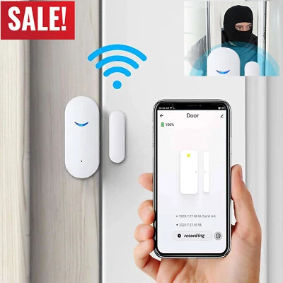 DAZONE Smart Wi-Fi Home Window Door Security Alarm Sensor System Alexa Google Tuya App