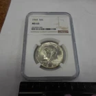1964 Kennedy Half Dollar  Coin - GRADED MS65 - NGC