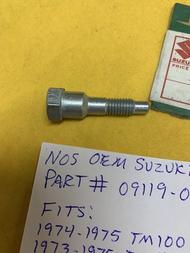 NOS OEM SUZUKI KICKER PERN / TM125,TM100, TS125,GT185/RM100 (09119-08010) AHRMA - Imagen 4 de 4