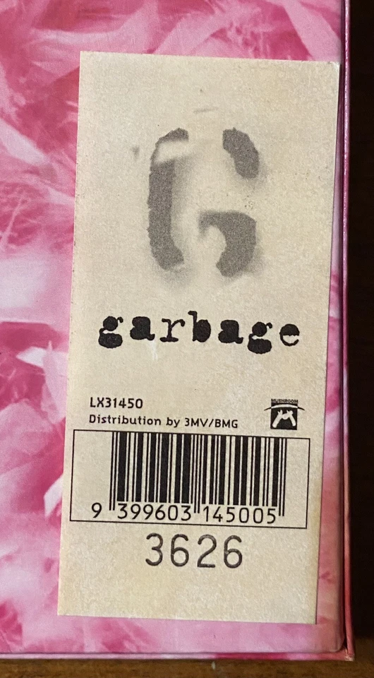 GARBAGE s/t 1995 UK Mushroom Ltd. Ed. Numbered 7" Single BOX SET Shirley Manson - Image 3 of 3