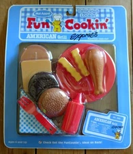 MEL APPEL American Grill Express Cheeseburger Toy Fun Cooking With Food Chicken