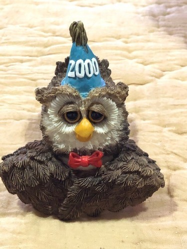THE HOOTS FAMILY von Keith Sandulak HANGOVER HOOT Figur neu im Karton 2000 (B)