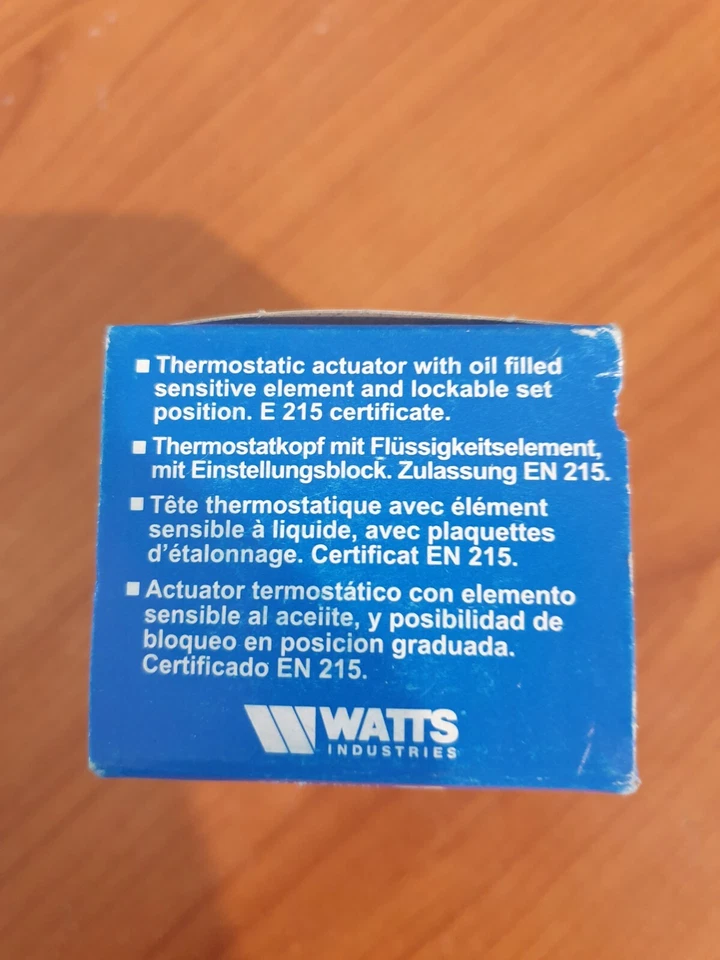 Watts 148 Thermostatic Actuator x7 EN 215 - Image 3 of 4
