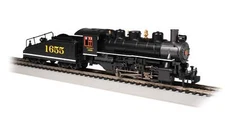 Bachmann 51614 HO Scale 0-6-0 Steam Locomotive with DCC and Smoke Southern 1655