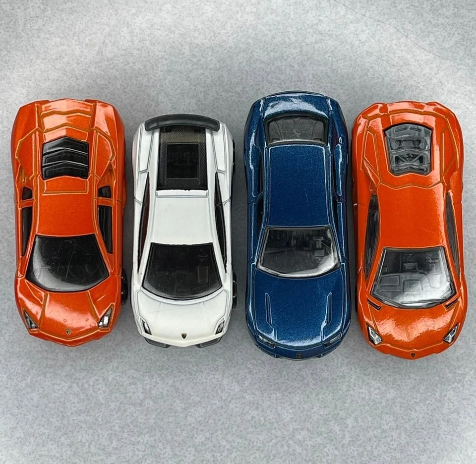 Hot Wheels Lamborghini Aventador Estoque Reventón Gallardo LOTE DE 4 RAROS EN MUY BUENA CONDICIÓN Foto 4 de 4