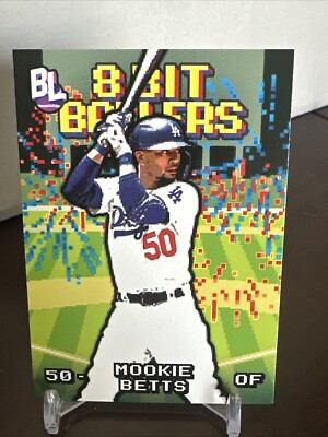 Mookie Betts - 2023 Topps Big League #8B-1 8-Bit Ballers - Los Angeles Dodgers
