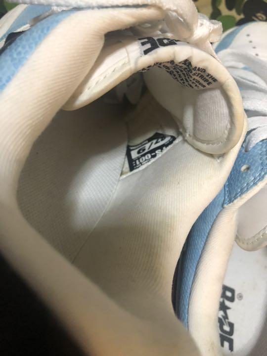 BAPE Men's 9.0 US Bapesta Snake Sky Blue Sneakers - Size 9