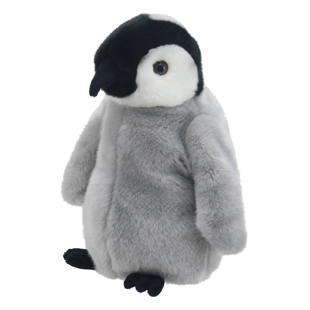 Penguin chick puppet Penguins hand puppet full bodied puppet bird plush puppets
