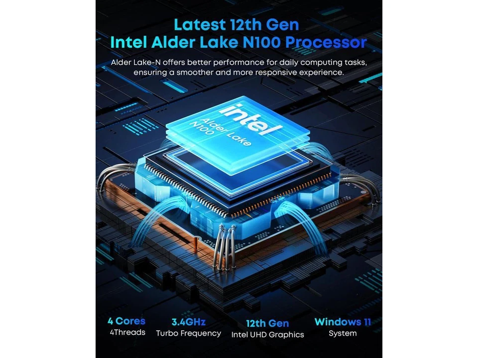 CHUWI 13.5''FreeBook 2in1 Touchscreen Laptop 12GB RAM 512GB SSD Intel N100 w/Pen - Image 2 of 4