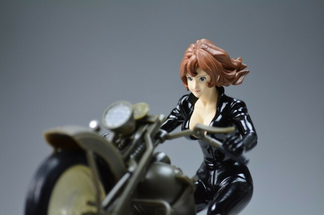 Lupin The Third 3rd Fujiko Model Bike Figure Original Box