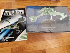 STAR TREK EAGLEMOSS STARSHIPS COLLECTION - SPECIAL ISSUE KLINGON BATTLE CRUISER