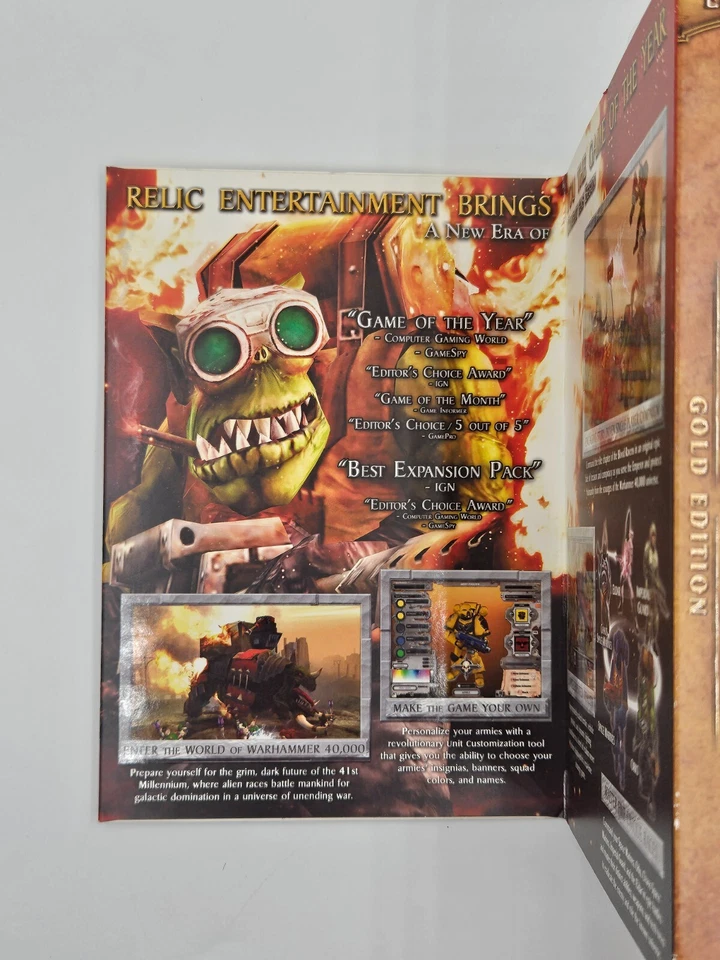 Warhammer 40000 Dawn of War Gold Edition PC 2005-- *Missing Disk 2* - Image 2 of 4