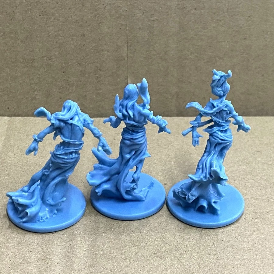 9PCS Zombicide Black Plague Green Horde Spectral Walkers Board Game Minis Toys - Image 4 of 4