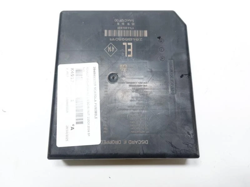 284B69501R SCATOLA FUSIBILI RENAULT KADJAR (HA-HL) 1.5 DCI 8V AUT 110CV 2016 5P  - Immagine 2 di 3