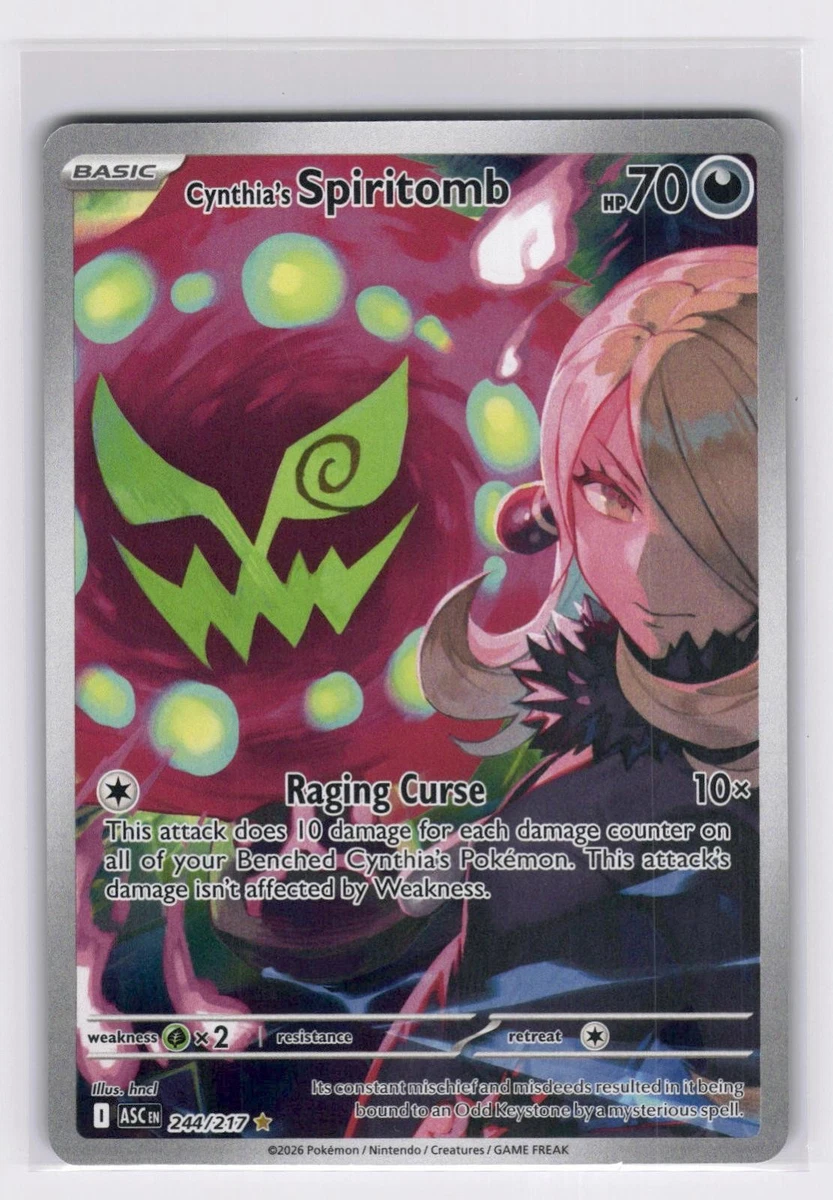 Cynthia's Spiritomb Pokémon TCG Cards for sale | eBay