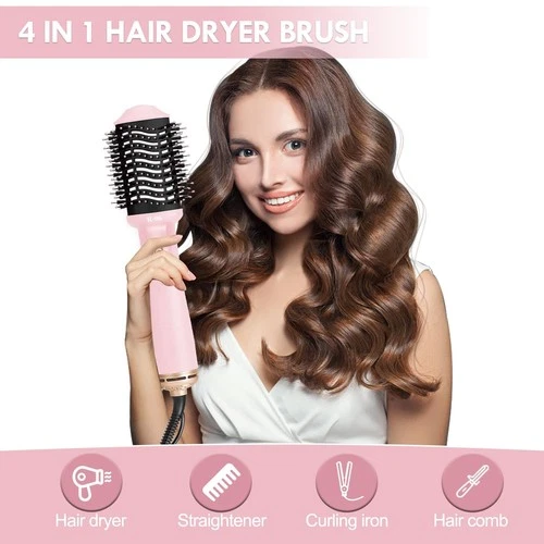 Haartrocknerbürste Föhn in einem, 4 in 1 Haartrockner und Styler Volumizer mit - Bild 2 von 5