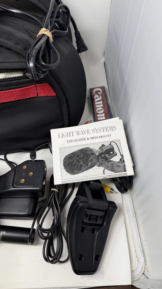 Canon XL1 3CCD Digital Video Camcorder DM-XL1A 16x Zoom Lens & Case - Image 4 of 4