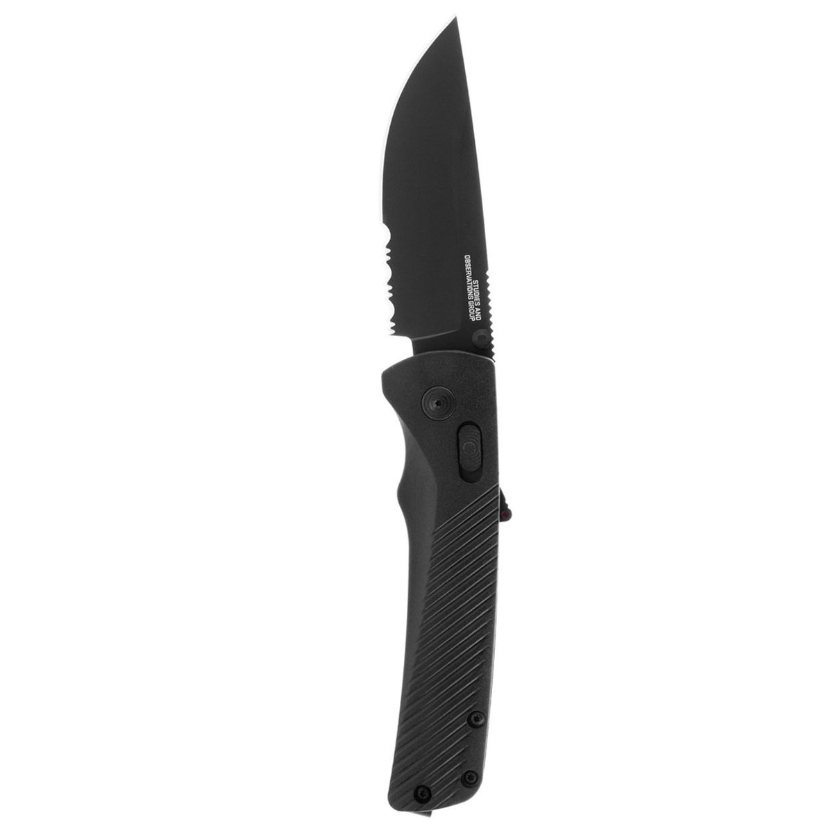 SOG Flash AT Blackout Assisted Folding Knife (11-18-02-41) for
