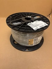 Alpha Wire 2421C 18AWG 2 Cond Shielded Twist Pair Cable Gray /500ft