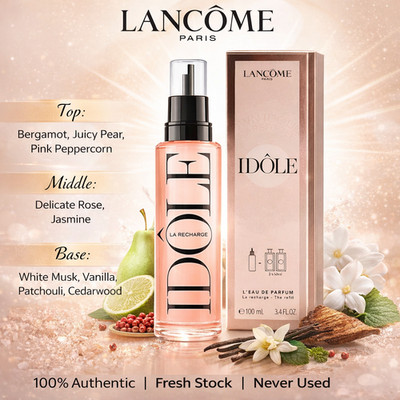 Lancôme Idôle Eau de Parfum Refill 3.4 oz / 100 mL - NIB/ SEALED 100% Authentic