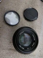 Nikon NIKKOR 50mm F1.4 Non-AI Used Canon RF Sony E Mount Compatible Free Shippin