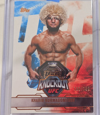 Topps UFC Knockout Khabib Nurmagomedov #36 MMA /299 Serial Numbered