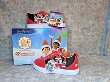 HEELYS - The Elf on the Shelf - Unisex- Youth Size 1 - Wheeled Heel Shoe