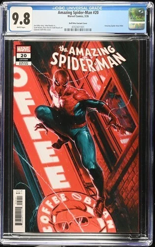 Amazing Spider-man #20 Dell Otto Variant CGC 9.8 NM/M Gorgeous Gem wow