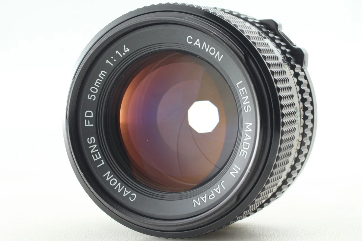 [EXCELENTE COMO NUEVO] Canon AE-1 Programa Plateado 35 mm Cámara fotográfica NFD 50 mm f1,4 Lente JAPÓN