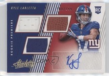 2018 Panini Absolute Rookie Premiere Material Autos /199 Kyle Lauletta Auto 0hw3