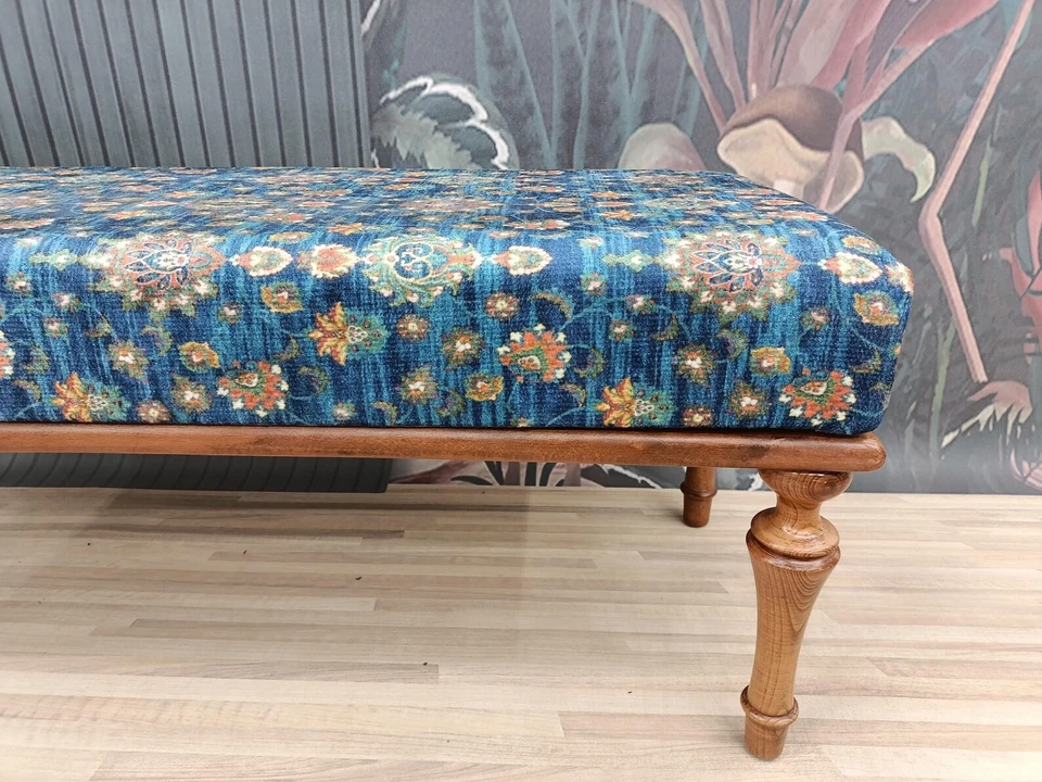 Hallway bench, Piano bench, Wood work bench, Dining bench, Rug bench, Pouffy - Image 3 of 4