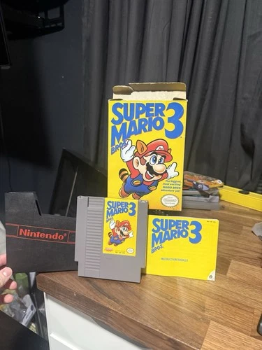 Super Mario Bros 3 NES “left Bros” Cib Read