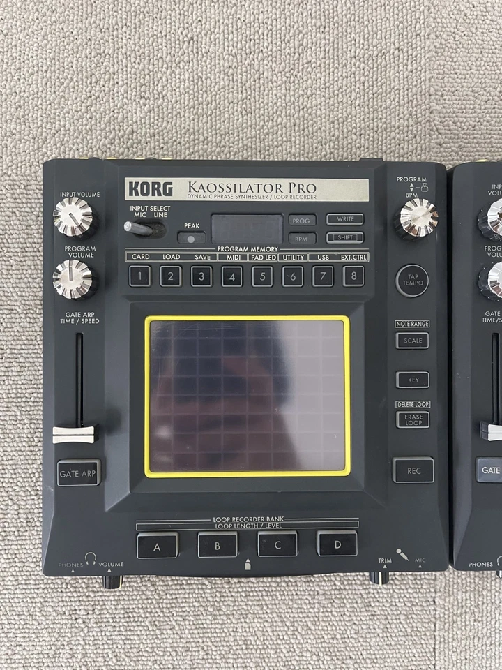 KORG Kaossilator Pro and Pro+ Pair Set of 2 KO-1Pro KO-1Pro+ Plus Tested Working - Image 3 of 4