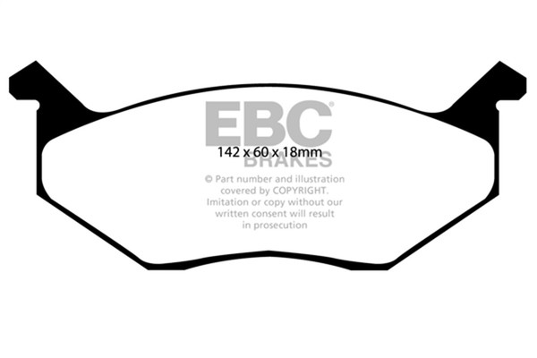 EBC Brakes DP2678 Greenstuff 2000 Sport-BremsbeläGe GrüN-image