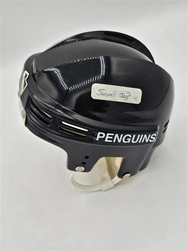 JAROMIR JAGR AUTOGRAFO PINGUINI MINI CASCO NERO senza certificato di autenticità - Foto 4 di 6