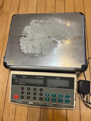 A&D HD-30KB High Capacity Counting Scale 60LB x 0.01LB 