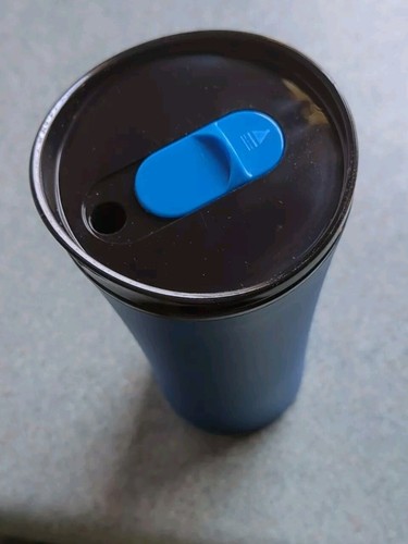 Coffee Travel Mug Cup Blue Color 16 Ounce - Picture 3 of 6