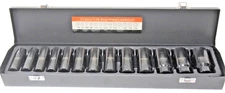 13 PC 1/2" Dr. Deep Impact Socket Set SAE 6-Pt 7/16" TO 1-1/4" 206413
