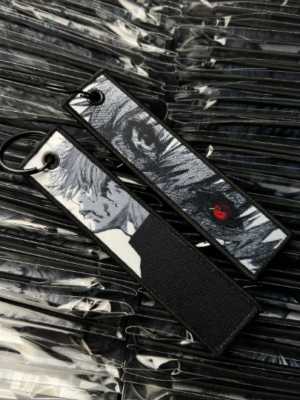 Tokyo Ghoul Anime Woven Keychain Jet Tag Kaneki Ken | eBay