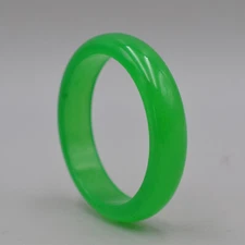 Certificate Natural Green Jade Jadeite Gemstone Bangle Bracelet 56-62mm Jewelry