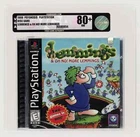 Lemmings & Oh No! More Lemmings Playstation 1 Sealed Graded VGA 80+ NM NOT WATA