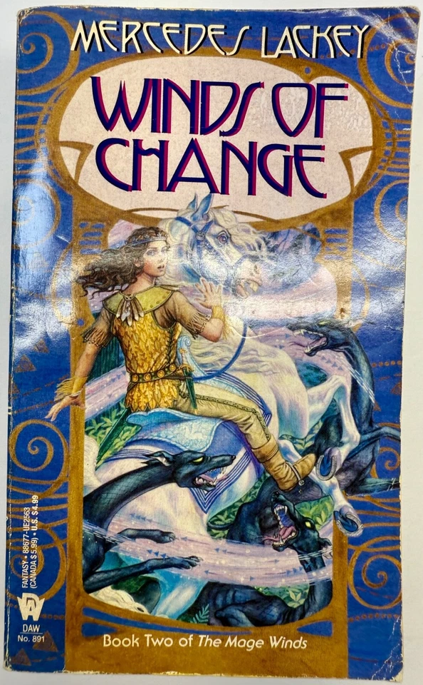 Mage Winds Series Mercedes Lackey Complete Set Books 1-3 Paperbacks Foto 4 de 4