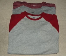 Lot 13 Women’s Large SS Cinch Bottom T Shirts Multiple Colors Fruit of The Loom+