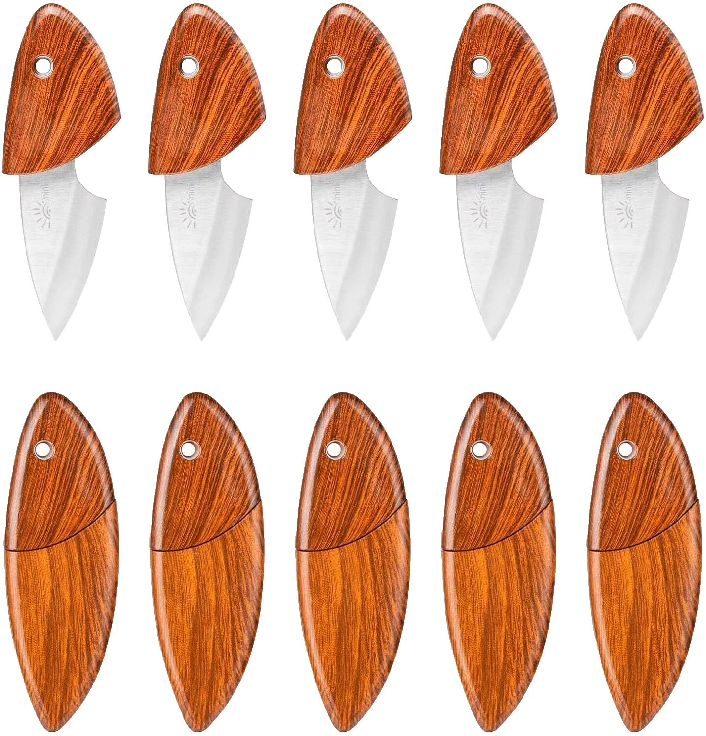 Hoja de acero inoxidable mango de madera de colección de cuchillos, espadas, Blades, armaduras y accesorios