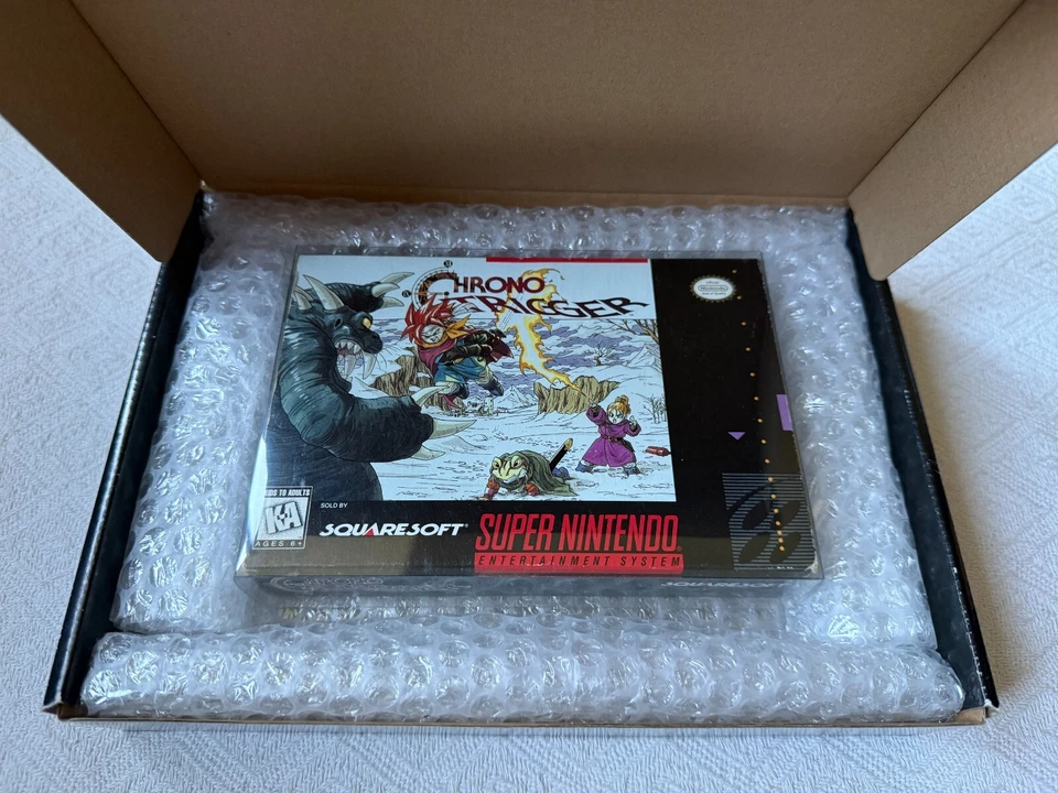 Chrono Trigger SNES - NTSC-U/C USA VGC with 2 Posters - High Quality Packing - Image 2 of 4