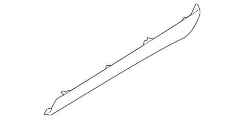 Moldura lateral para Land Rover (P/N LR116798)