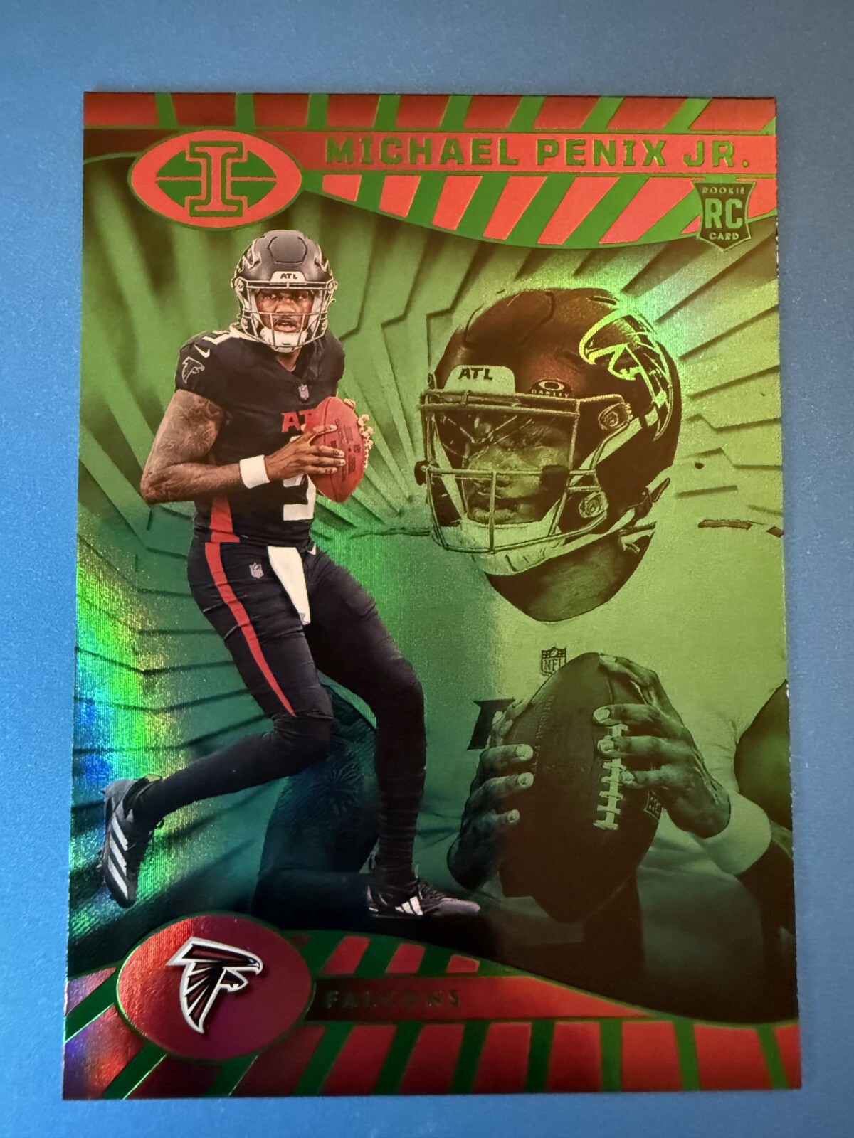 2024 Panini Illusions Emerald Trophy Collection - Michael Penix Jr. #4 (RC)