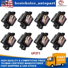 Square 8 Ignition Coil For Chevy Silverado 1500 Express Suburban Avalanche UF271